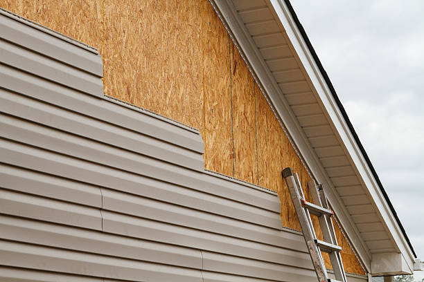 Professional Siding technician working in Hamersville, OH
